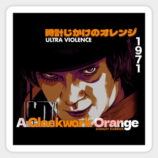 Alex, A Clockwork Orange Movie Sticker